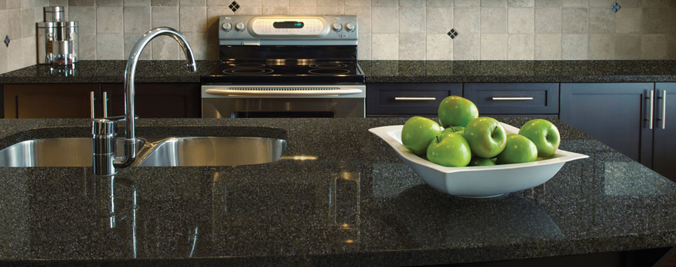 HanStone natural stone Counter tops available at Hammond Kitchens & Bath Melbourne FL
