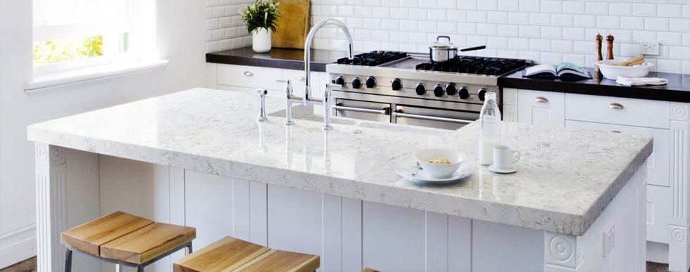 Silestone natural stone Counter tops available at Hammond Kitchens & Bath Melbourne FL