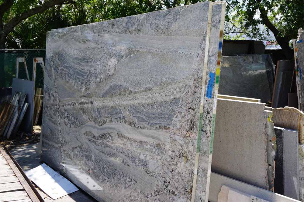 Countertop stone slab selection in Melbourne FL Hammond Kitchens & Bath