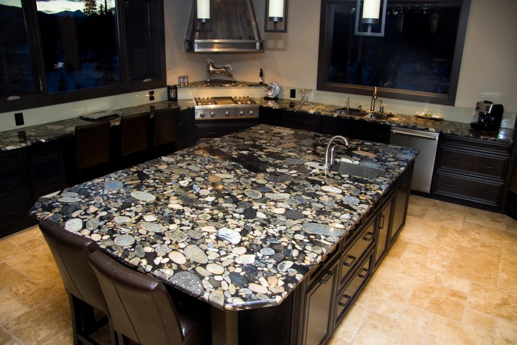 Granite, marble, quartz, slate and glass counter top installations in Melbourne FL by Hammond Kitchens & Bath