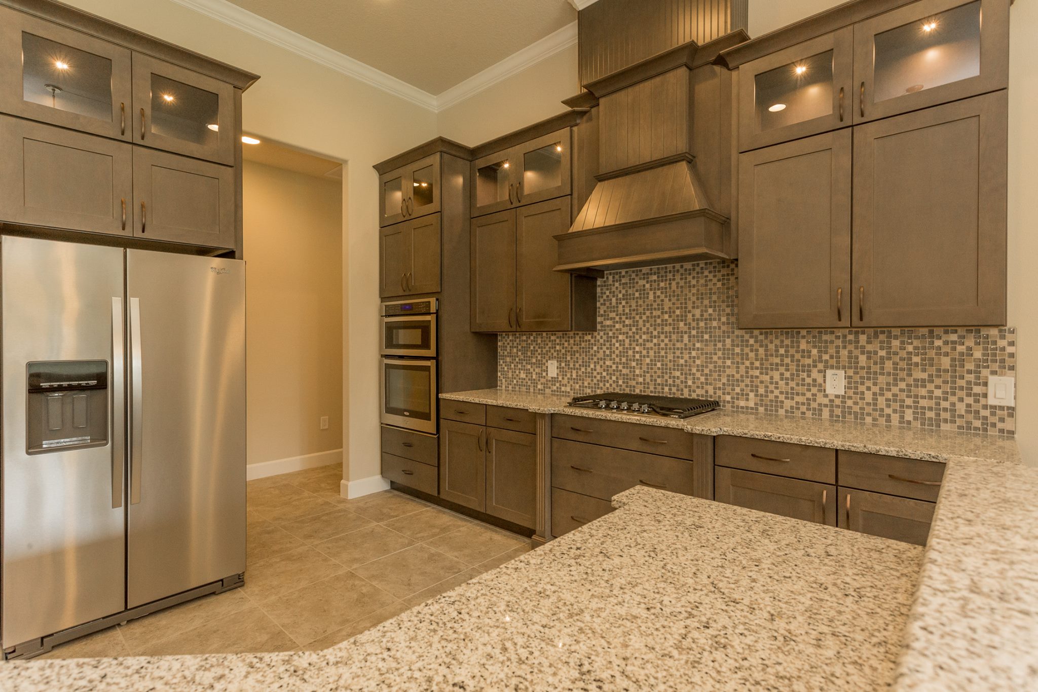 New Melbourne Home Kitchen and Bath With Marsh Cabinets and Granite ...