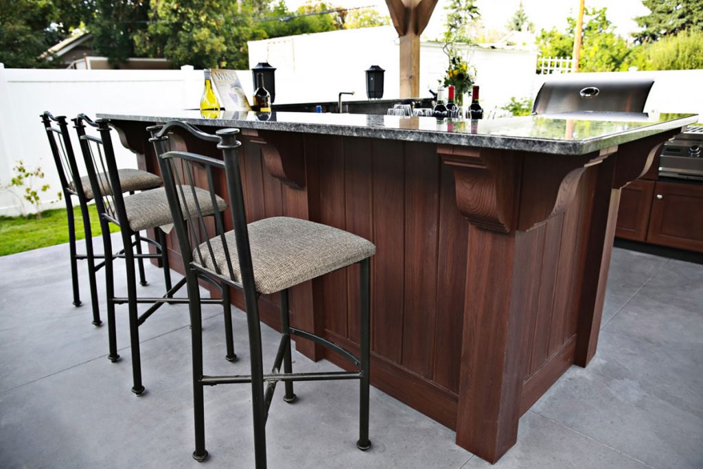 NatureKast outdoor summer kitchen cabinets in Melbourne FL by Hammond Kitchens & Bath