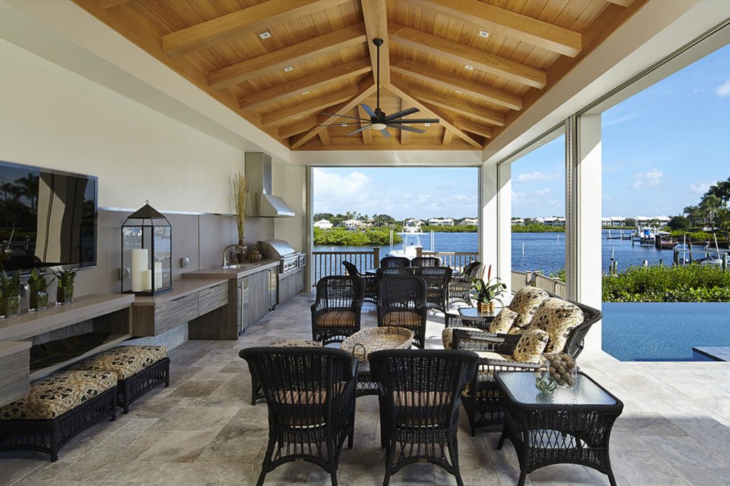 NatureKast outdoor summer kitchen cabinets in Melbourne FL by Hammond Kitchens & Bath