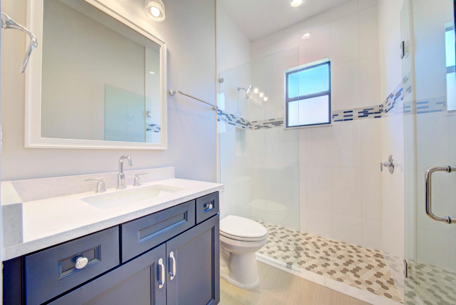 bathroom and countertop installation for Lifestyle Homes by