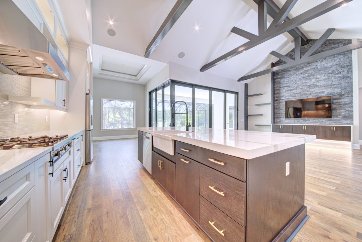 Beautiful Modern Kitchen & Bath Cabinets and Countertops for Lifestyle Homes in Melbourne ...