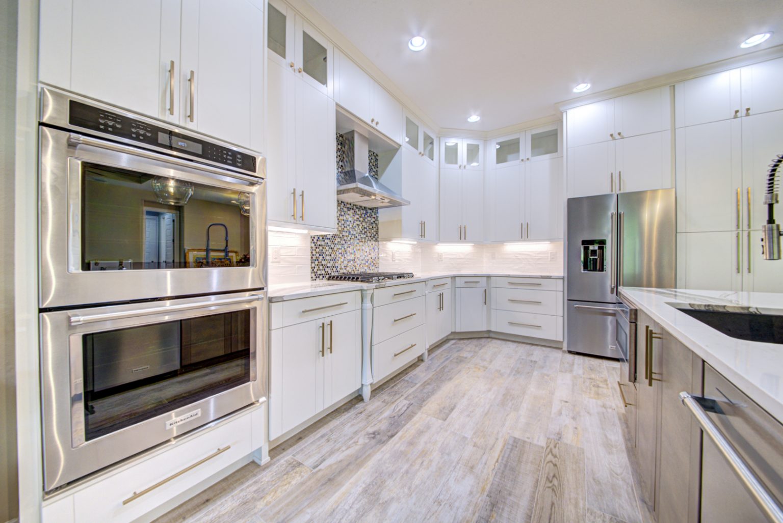 Custom kitchen and bathroom and countertops by Hammond