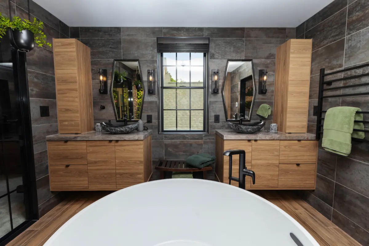 Contemporary-Industrial-Oasis3 Showplace Cabinetry offered by Hammond Kitchens and Bath Melbourne and Tampa