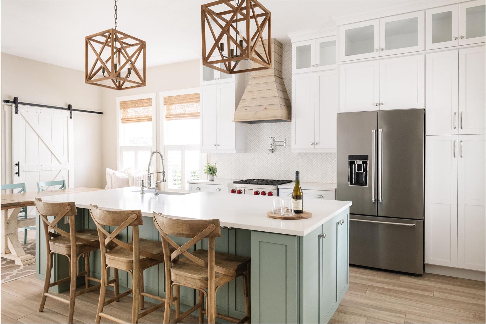 Oxford_Frost_HalcyonGreen Legacy Cabinets Sales and Installation by Hammond Kitchens and Bath Melbourne and Tampa FL